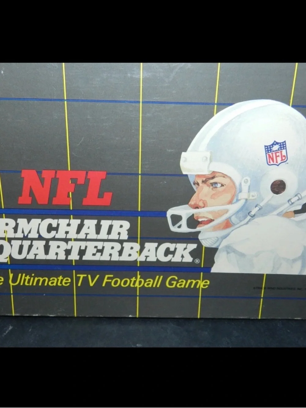 Vintage NFL Armchair Quarterback Football Game 1986
